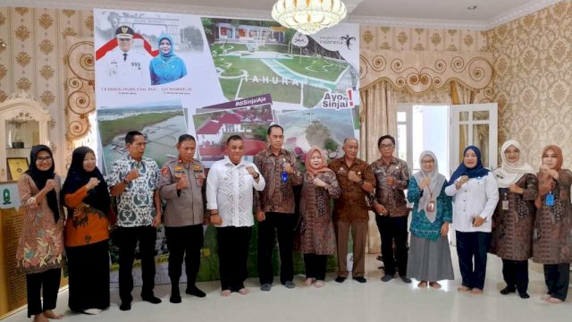 Pertemuan PJ Bupati Sinjai bersama BNNK Bone. Foto: HN/Bagoes