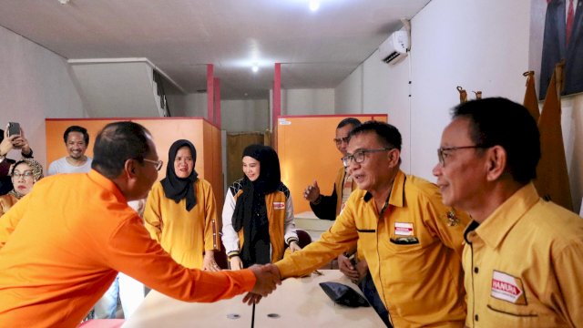 Mohammad Ramdhan Pomanto saat di kantor Hanura. (Foto: HN/Sinta)