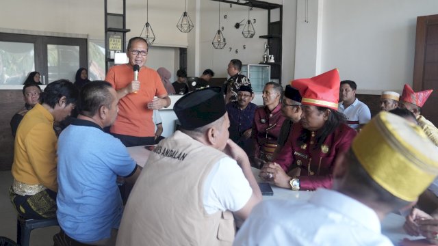 Wali Kota Makassar Moh Ramadhan Pomanto saat berkunjung ke Jeneponto. Foto: dok