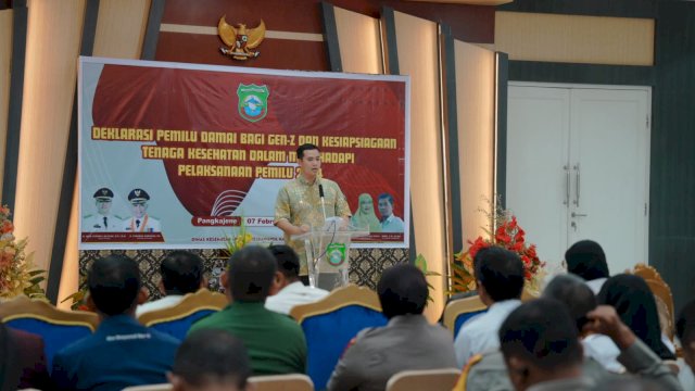 Bupati Pangkep Ajak Generasi Z Jangan Golput, Wujudkan Pemilu Adil