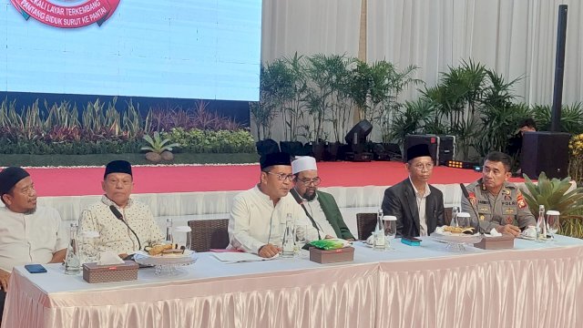 Wali kota Makassar Mohammad Ramdhan Pomanto diskusi bersama Ormas Islam Makassar, foto: HN/Sinta