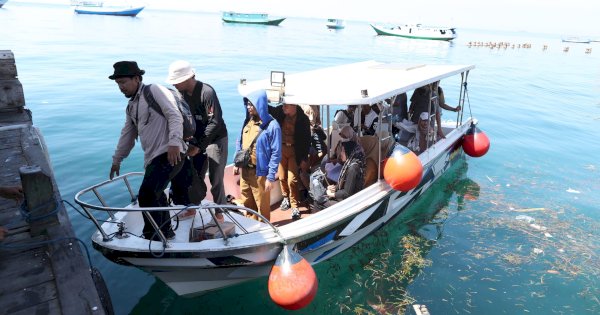Kominfo Makassar Cek Langsung Masalah Jaringan di Pulau Barrang Lompo dan Barrang Caddi