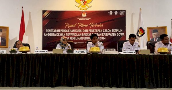 Sah, KPU Tetapkan 45 Legislator Gowa: Berikut Daftarnya!