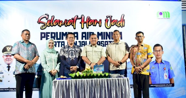 Hadiri HUT PDAM Ke-46, Ini Pesan Penting PJ Bupati Sinjai Kepada Dirut Terkait Kualitas Pengolahan Air Bersih