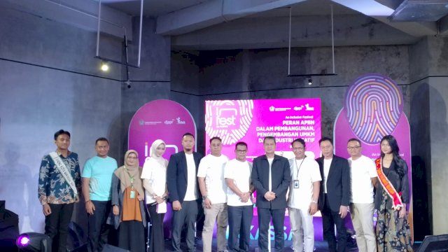 Gelaran InFest Talkshow di Bikin-bikin Nipah Mal Makassar. (Foto: Gita/HN)