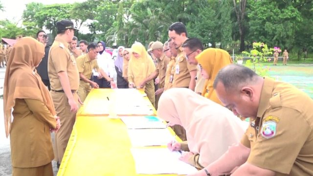 Bupati MYL tekankan implementasi Pakta Integritas adalah kewajiban, bukan sekadar tanda tangan || Foto: Ist