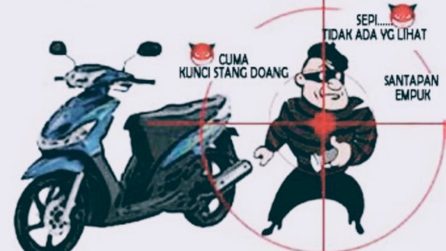 Motor Mio J milik mahasiswi UIN Samata hilang di parkiran kampus ||Foto:ilustrasi 