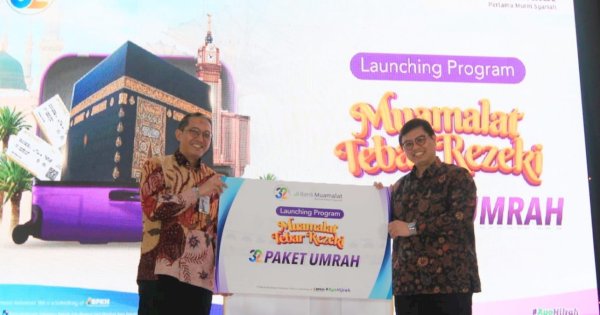 Milad ke-32 Tahun, Bank Muamalat Launching Program Menabung Berhadiah Umrah