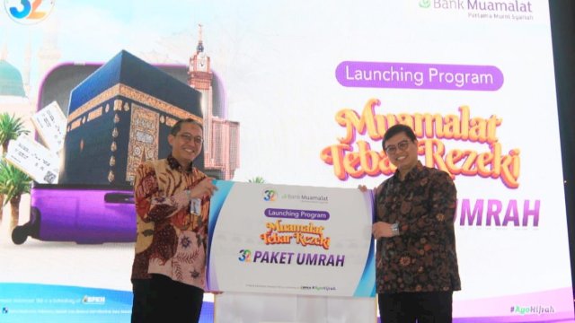 Bank Muamalat luncurkan program menabung berhadiah umrah. (Foto: Humas Bank Muamalat)
