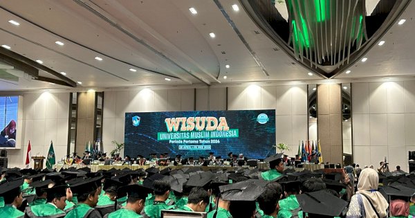 Luluskan 3.610 Wisudawan Periode I 2024, Rektor UMI Prof Sufirman Imbau Alumni Mampu Berkompetisi di Era Society 5.0