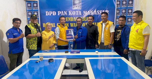 Serumpun dalam Koalisi Nasional, Appi Mantap Daftar Cawalkot Makassar di PAN