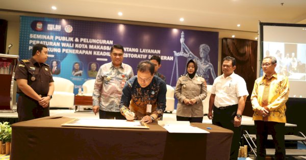 Sah! Pemkot Makassar Resmi Tetapkan Perwali tentang Keadilan Restoratif
