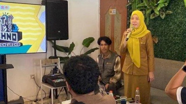 Kepala Bidang Pendidikan dan Penyuluhan Koperasi dan UKM, Amirai. (Foto: Gita/HN)