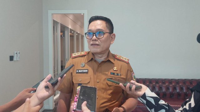 Kepala Disdik Nonaktif Kota Makassar Muhyiddin, foto: HN/Sinta