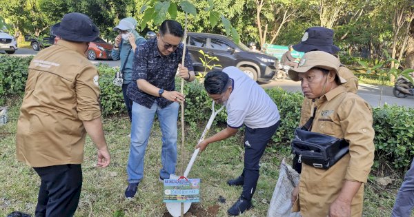Hari Lingkungan Hidup, Kepala DLH Makassar Sebar 300 Bibit Pohon