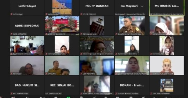 55 Operator Ikuti Bimtek Diskominfo Sinjai
