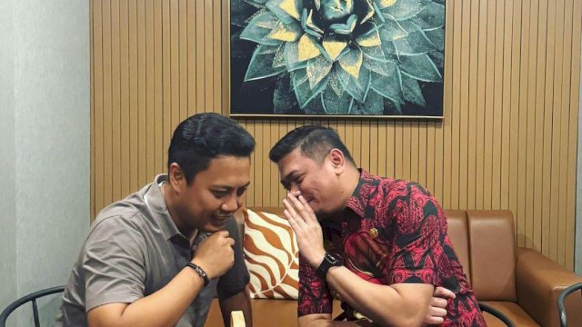 Bupati Adnan Purichta Ichsan bersama Andi Irwan Aras. Foto: IG Adnanpurichtaichsan