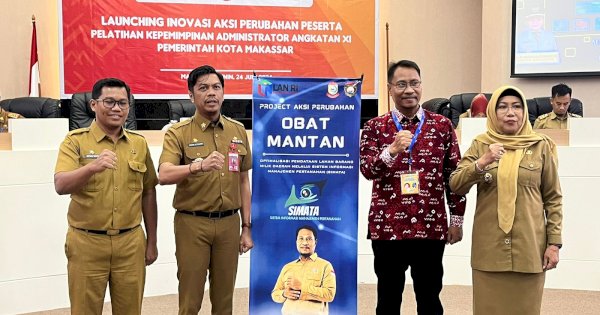 Kadis Pertahanan Sebut ‘Obat Mantan’ Ampuh Optimalkan Pendataan Lahan Digital di Makassar