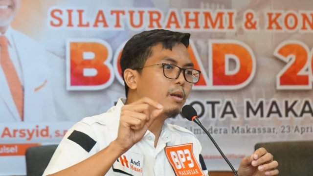 Ketua Bidang Pemenangan dan Pemilu (Bappilu) PKS Makassar Andi Hasri. Foto: Dok PKS