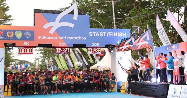 Peristiwa Pelari Kolaps di KM 5,68 Makassar Half Marathon 2024