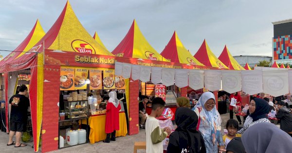 Uleg Bazar Kuliner Kenalkan Beragam Produk Finna Food di Makassar 
