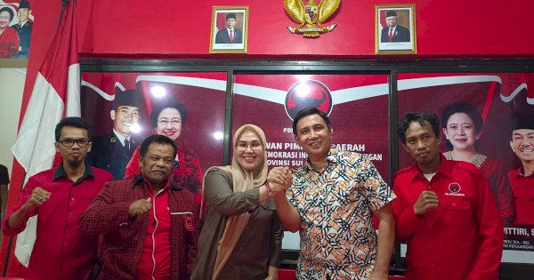 PDIP Sulsel Tugaskan Andi Ogi Dampingi Ina Kartika di Pilkada Barru