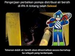 Gercep PDAM, Pengerjaan Pompa di IPA III Antang Tuntas