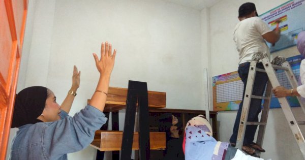 Matangkan Persiapan Lomba Terpadu, Dispus Makassar Siapkan Perpustakaan di Kelurahan Manggala