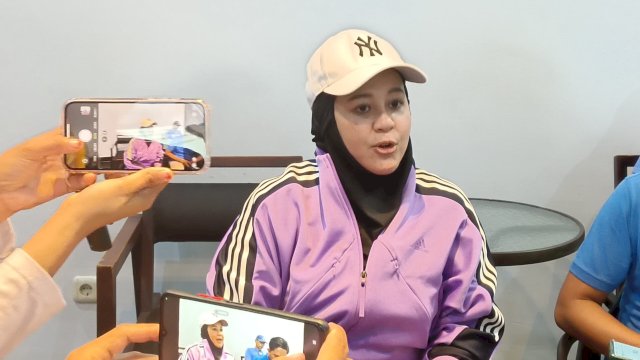 Wakil Bendahara Umum DPP NasDem Fatmawati Rusdi Masse, foto: HN/Sinta