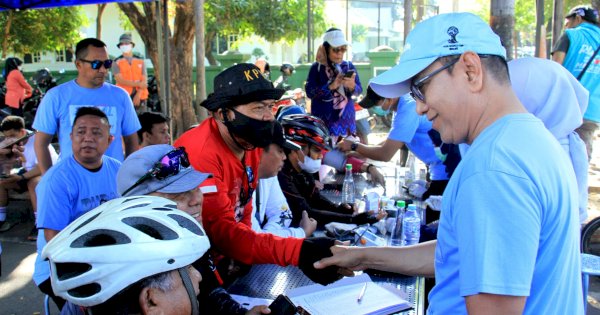 Rudal Kembali Gelar Layanan Kesehatan Gratis untuk Pengunjung Car Free Day di Makassar 