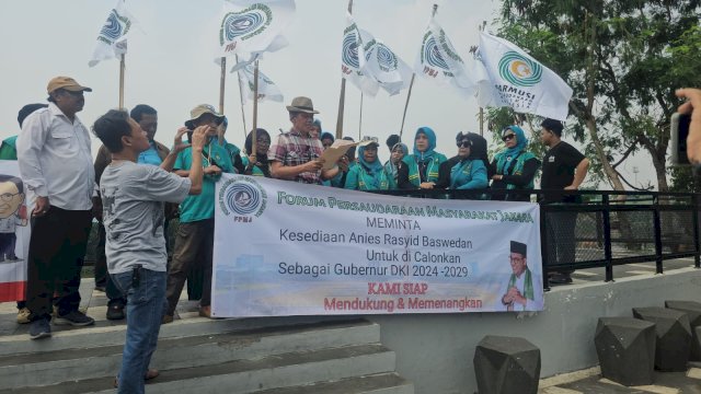 Deklarasi Dukungan untuk Anies, FPMJ: Jakarta Butuh Pemimpin yang Paham Persoalan Jakarta