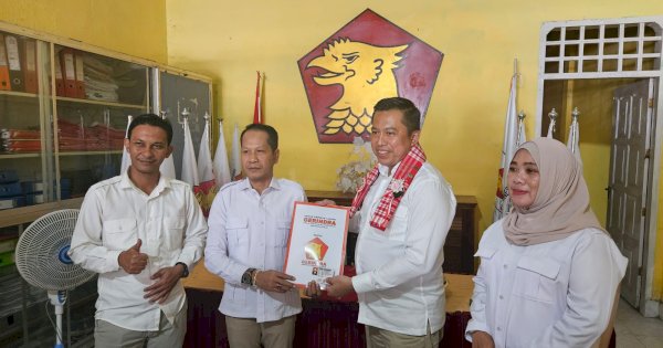 Maju Pilkada Sinjai HBS Gabung Dengan Gerindra