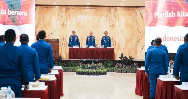Kakorpolairud Baharkam Polri Gelar Rapat Koordinasi Persiapan Pilkada Serentak 2024