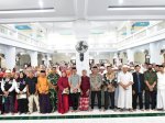 Forkopimda Sambut Kedatangan Jemaah Haji Sinjai di Masjid Agung
