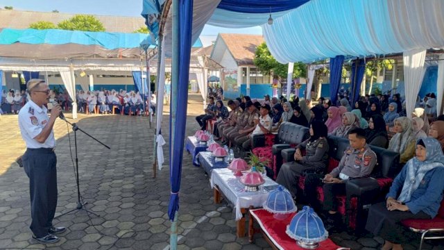 Kadishub Sinjai Sosialisasi Bahaya Berkendara anak di bawah Umur