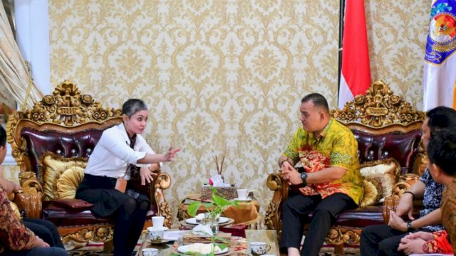 Direktur BRIN Temui PJ Bupati Sinjai 