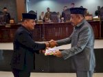 Ranperda LPJ APBD di Serahkan,Pj. Bupati Minta Jajarannya Tingkatkan Sinergi dengan DPRD
