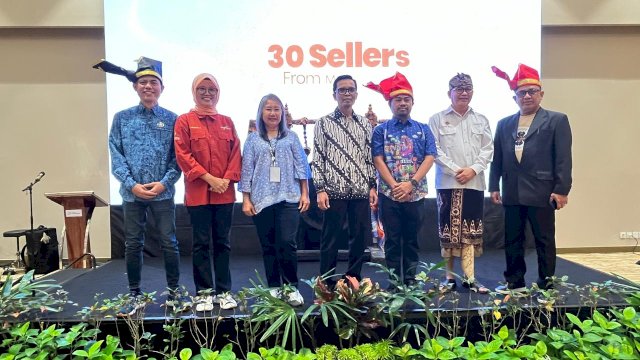 Gelaran Makassar Direct Sale (MDS) di Pulau Dewata Bali. (Foto: Humas Pemkot Makassar)