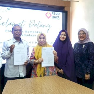 RSUD Daya Tandatangani Kerjasama Dengan Poltekkes Tasikmalaya: Tingkatkan Kualitas Implementasi Rekam Medis Elektronik