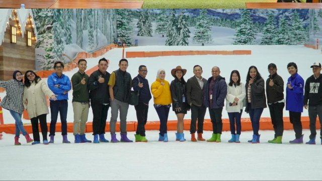 Gelaran CorporateGathering di Trans Snow World. (Foto: Humas TSW)