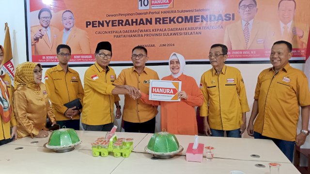 Resmi Kantongi Rekomendasi Hanura, Indira Diberi Batas hingga 3 Juli untuk Bangun Koalisi