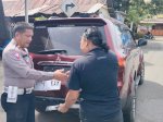Berantas Plat Gantung, Kasatlantas Polres Barru Tindaki Pemilik Mobil Pajero