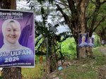 Belum Terpilih, Calon Bupati Barru ini Sudah Langgar Perbup Pemasangan Baliho