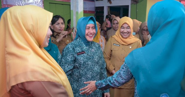 Sinergi TP PKK Makassar dan Sulsel: Tinjau Posyandu untuk Perangi Stunting