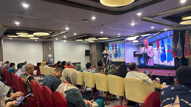 Business Matching 2024, di Mercure Hotel, Jalan AP Pettarani Makassar, Kamis (25/6/2024).