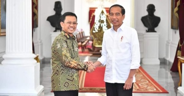 Dipadati Agenda: Usai Bertemu Jokowi, Amir Uskara Hadiri Malam Mappaccing Putrinya di Gowa