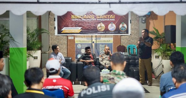 Serap Aspirasi Warga, Tripika Kecamatan Panakukkang Gelar Bincang Santai