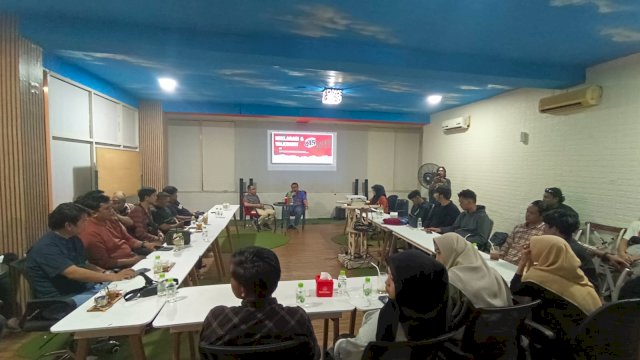 Suasana Milenial 445 Deklarasi dan Talkshow Dukung ASS. Foto: HN/Sinta