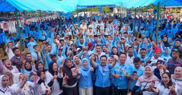 Pelantikan Tim Pemenangan Gowa Berua, DM: Saya Maju karena Nurani