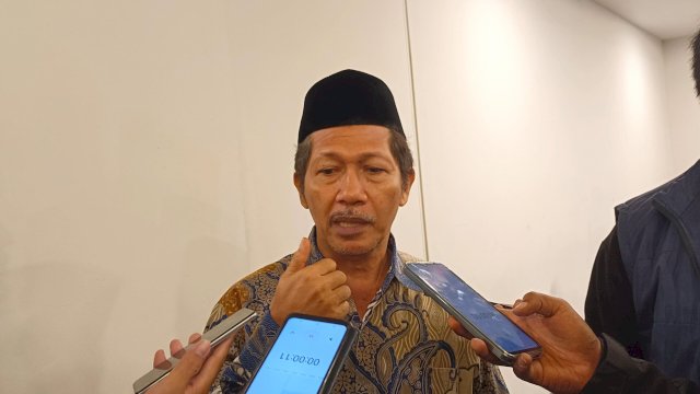 Badan Pengawas Pemilihan Umum - Anggota Bawaslu Provinsi Sulsel, Saiful Jihad. (Foto: Sinta/HN)